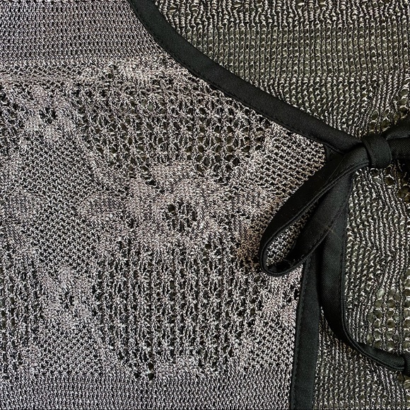 front tie cardigan - Picture 3 of 3